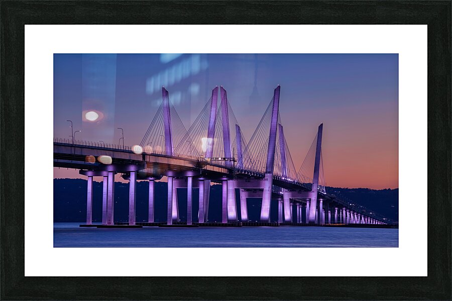 Mario Cuomo Bridge Picture Frame print