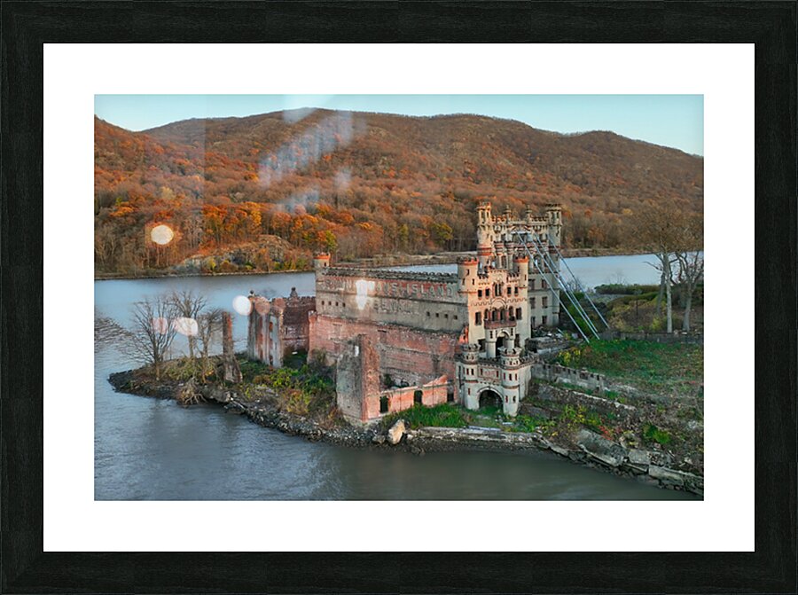 Bannerman Castle Picture Frame print