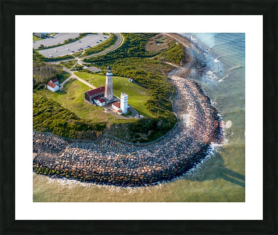 Montauk Lighthouse Park Picture Frame print