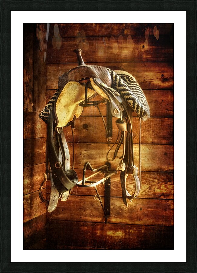 Saddle Picture Frame print