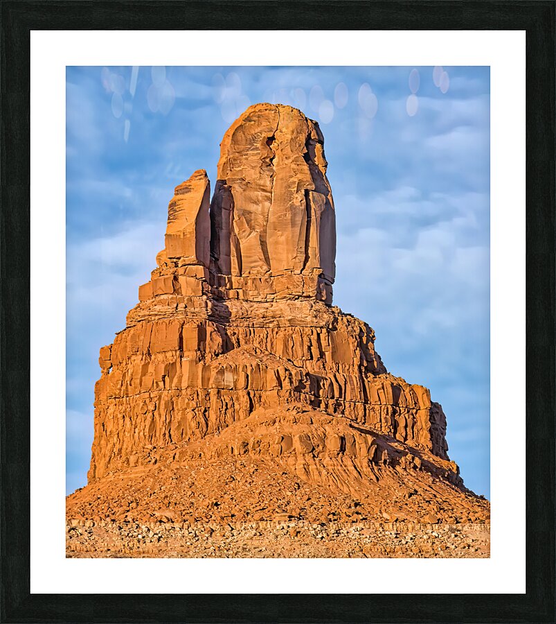 Owl Rock Picture Frame print