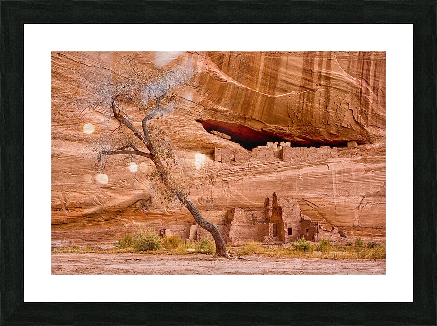 Faded Civilization Picture Frame print