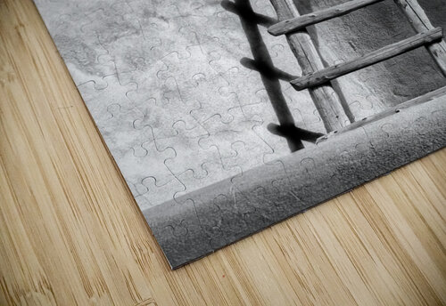 Adobe Ladder B W Jerry Fornarotto puzzle