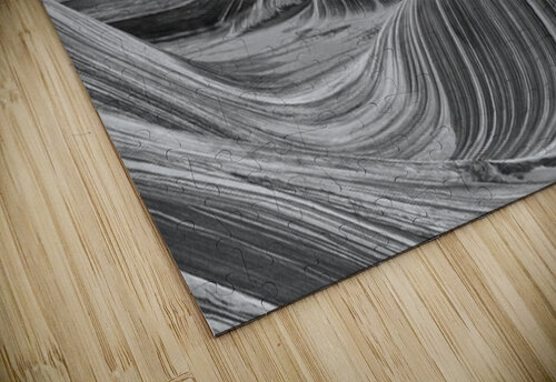 The Wave B W Jerry Fornarotto puzzle