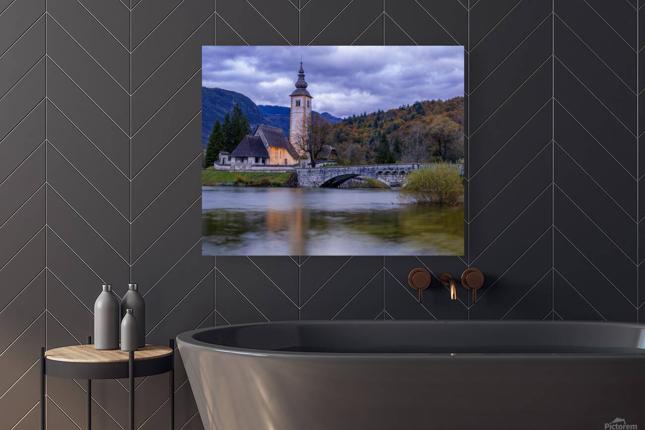 Saint John the Baptist Lake Bohinj Reproduction