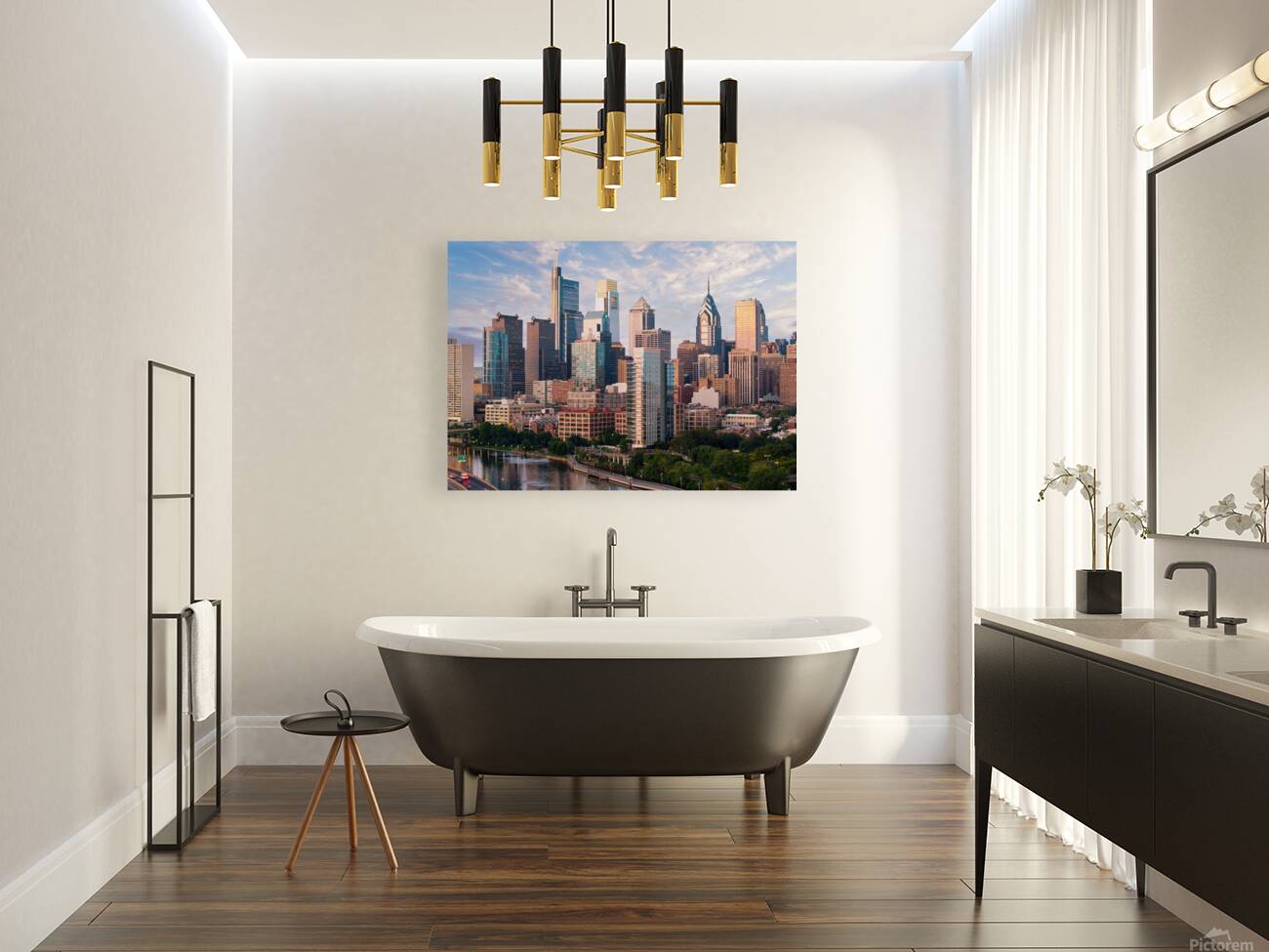 Philly Skyline Reproduction