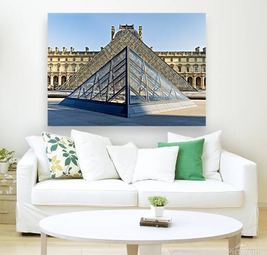 Louvre Double Pyramid Reproduction