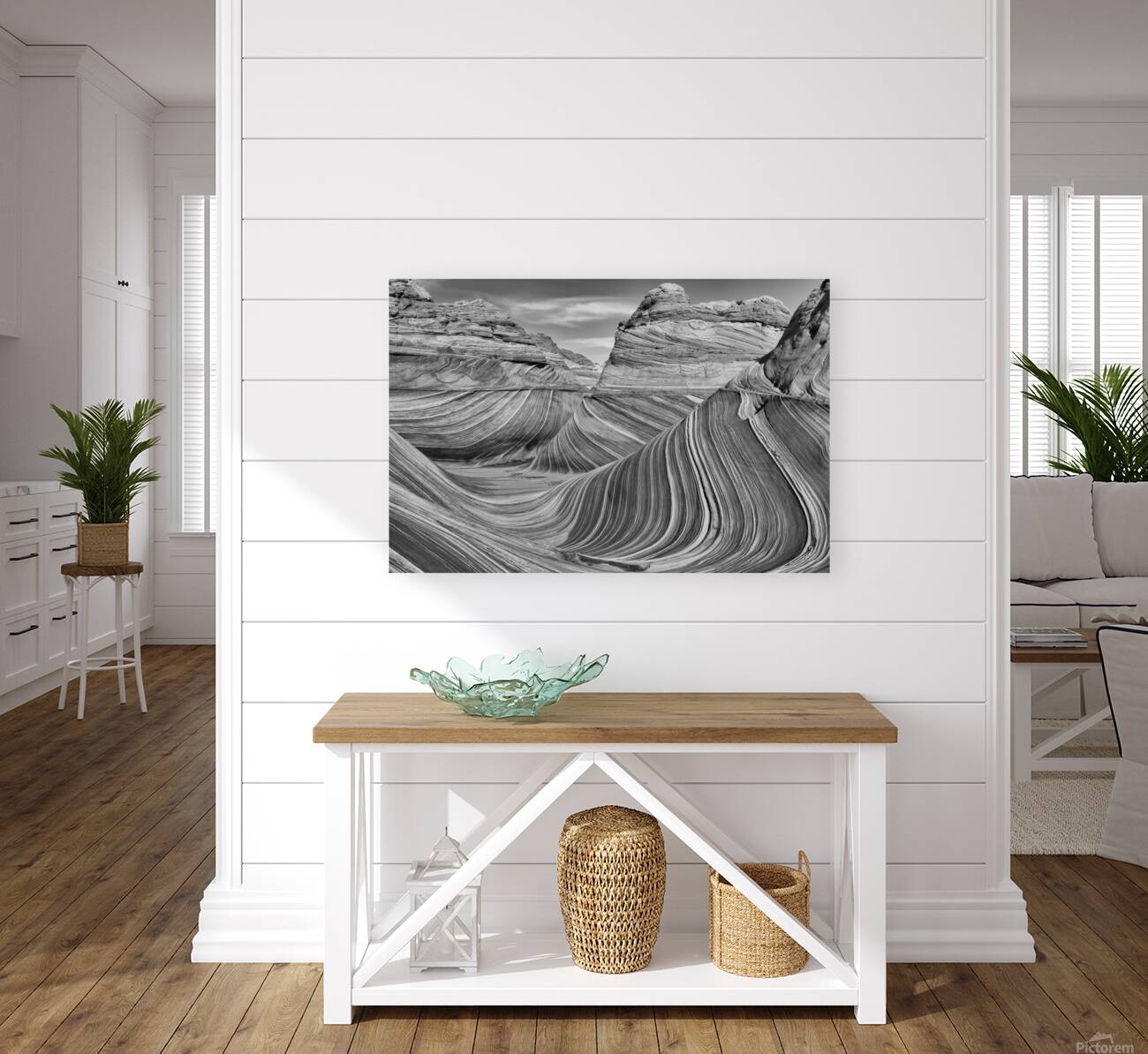 The Wave B W Reproduction