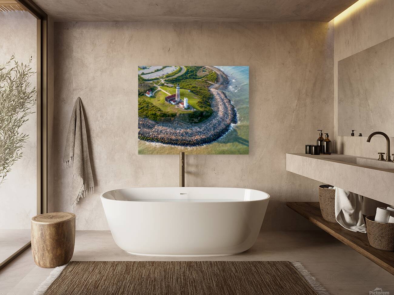 Montauk Lighthouse Park Reproduction