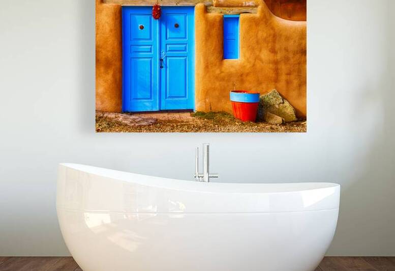 Taos Doorway by Jerry Fornarotto