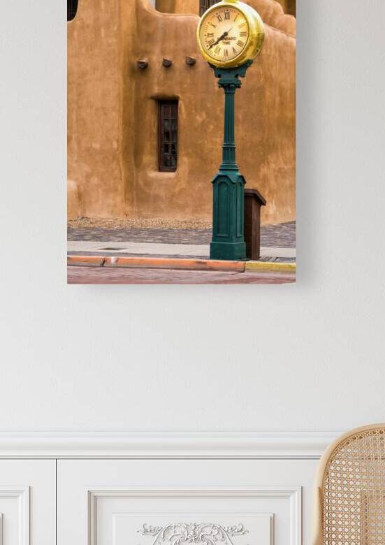 Santa Fe Clock by Jerry Fornarotto