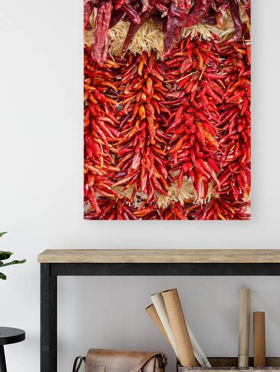 Dry Chili Peppers by Jerry Fornarotto