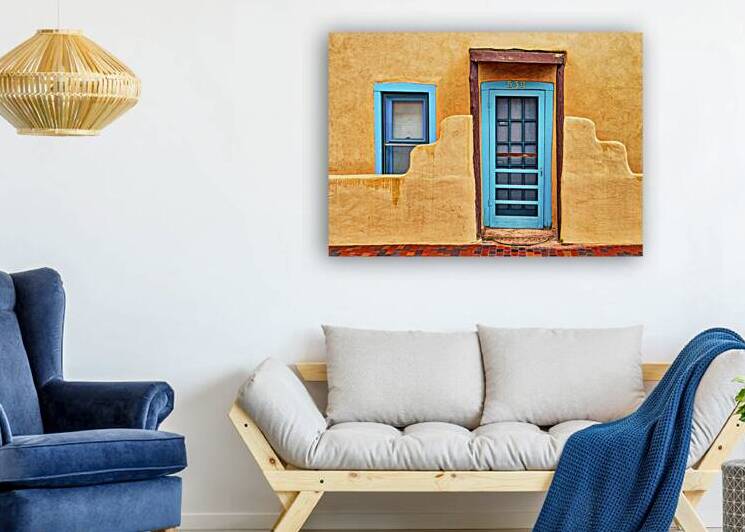 Santa Fe Door 539 by Jerry Fornarotto