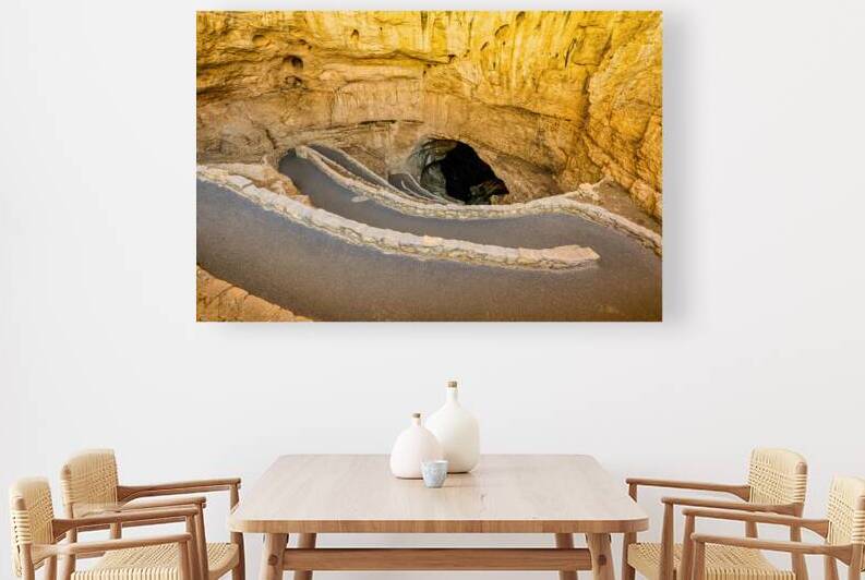Path to Carlsbad Cavern by Jerry Fornarotto