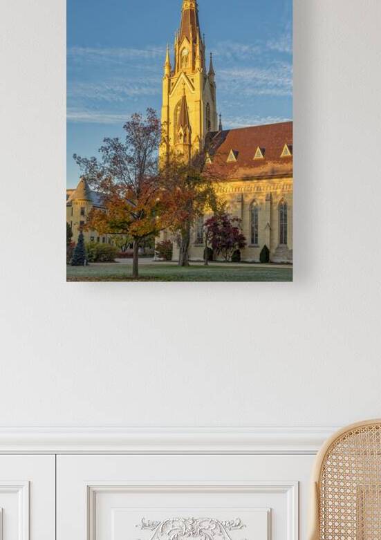 Notre Dame University Basilica of the Sacred Heart by Jerry Fornarotto