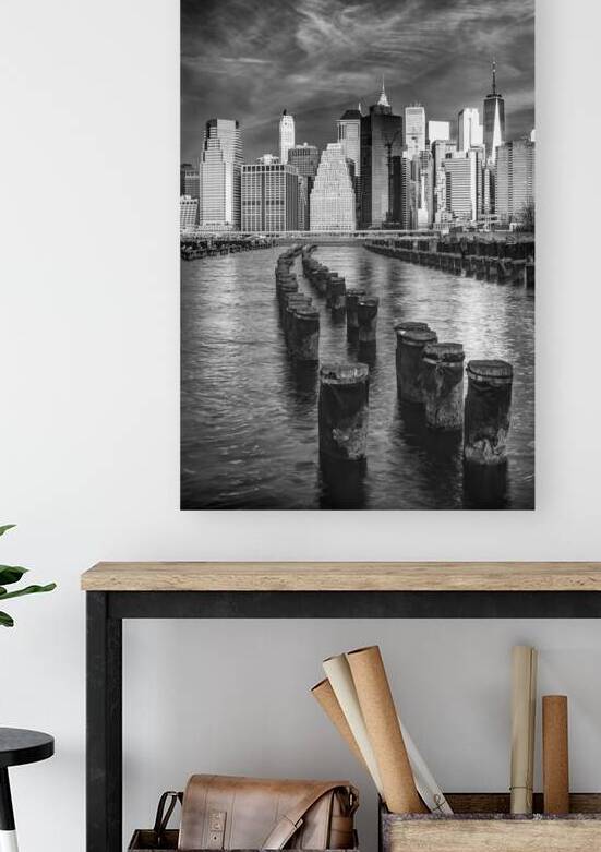 NYC from Brooklyn in Infrared by Jerry Fornarotto