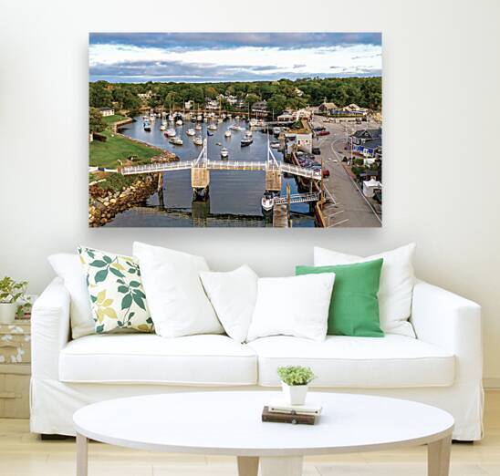 Aerial Photo of Perkins Cove by Jerry Fornarotto