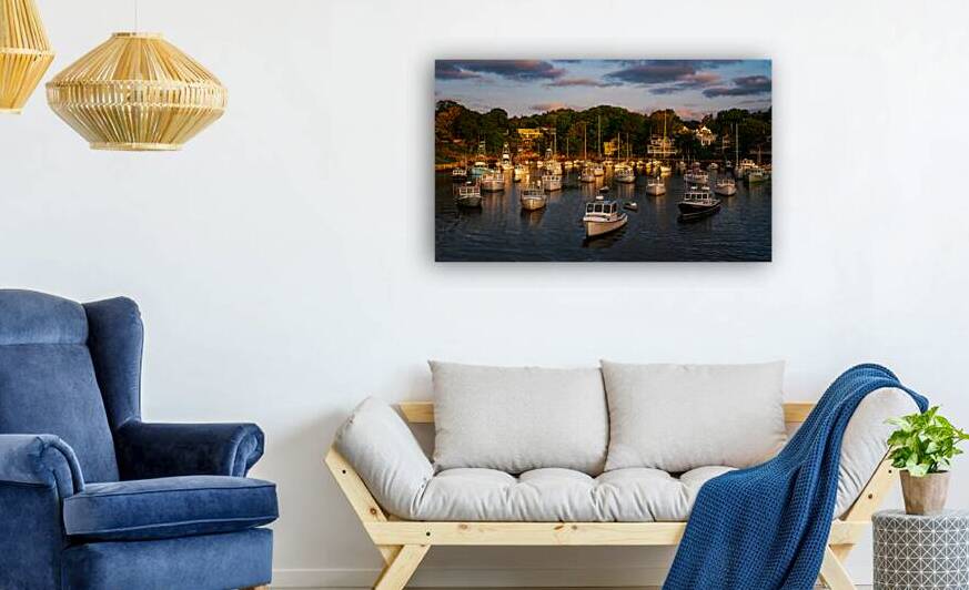 Perkins Cove Fleet by Jerry Fornarotto