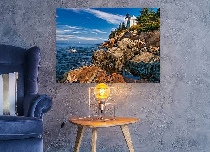 Bass Harbor Head Light by Jerry Fornarotto