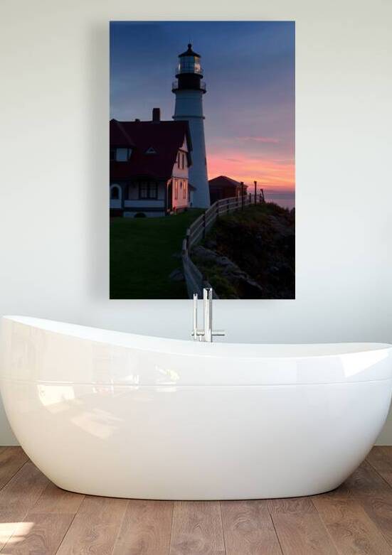 Dawn at Portland Light by Jerry Fornarotto
