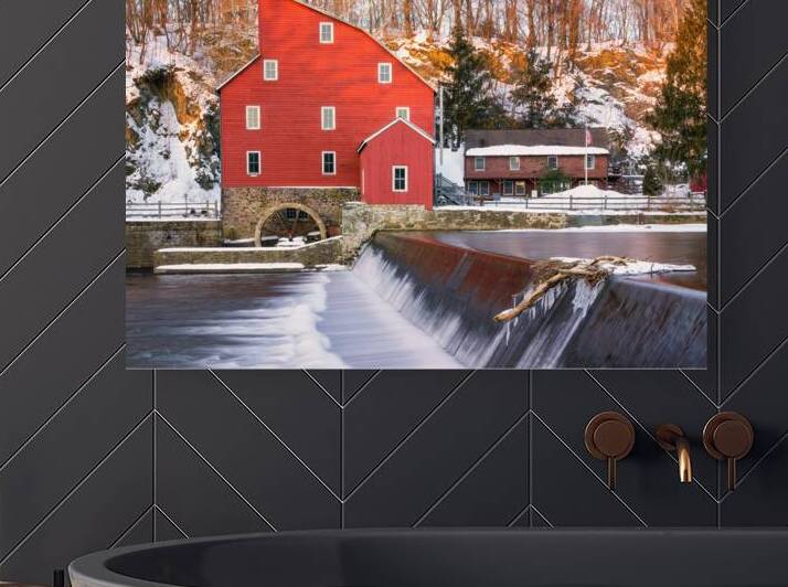 Red Mill Clinton New Jersey by Jerry Fornarotto