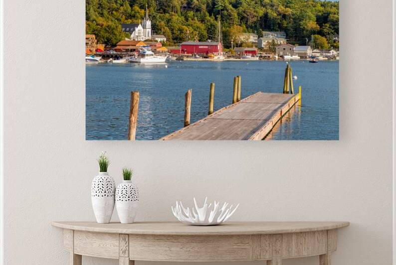 Boothbay Harbor View by Jerry Fornarotto