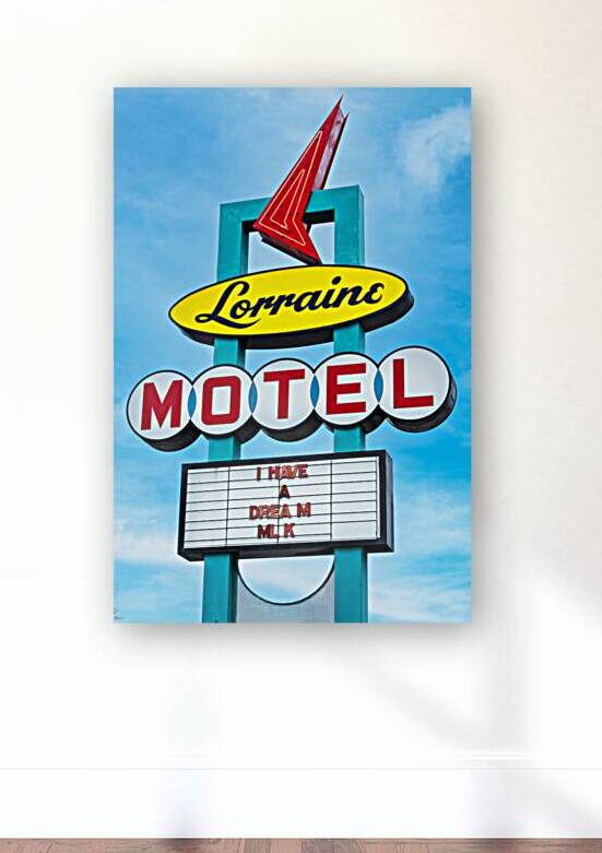 Lorraine Motel Sign by Jerry Fornarotto