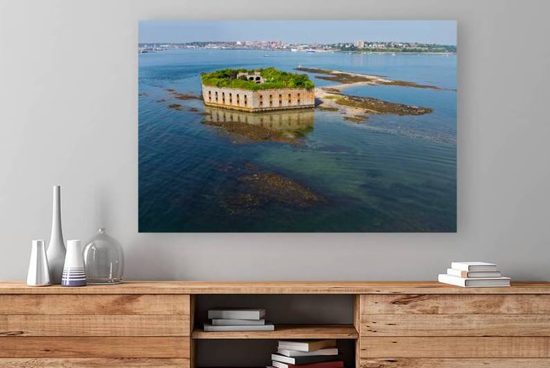 Fort Gorges Portland Maine by Jerry Fornarotto