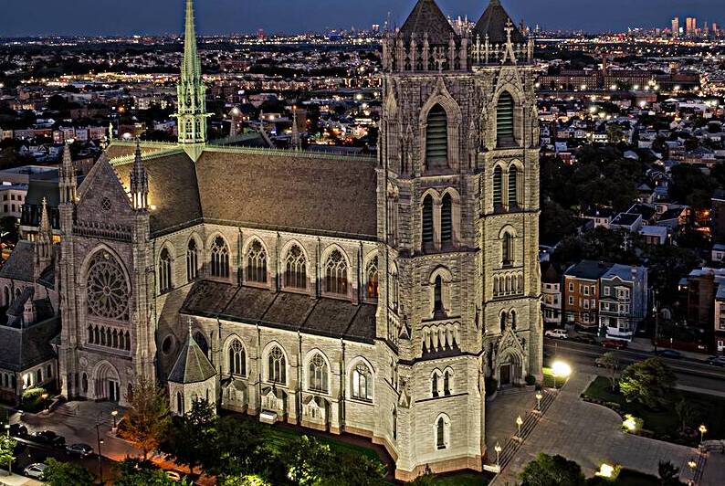Sacred Heart Basilica of Newark by Jerry Fornarotto