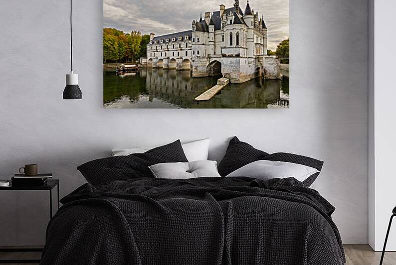 Chateau de Chenonceau and Boat by Jerry Fornarotto