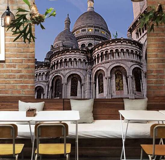 Sacre-Coeur Basilica Details by Jerry Fornarotto