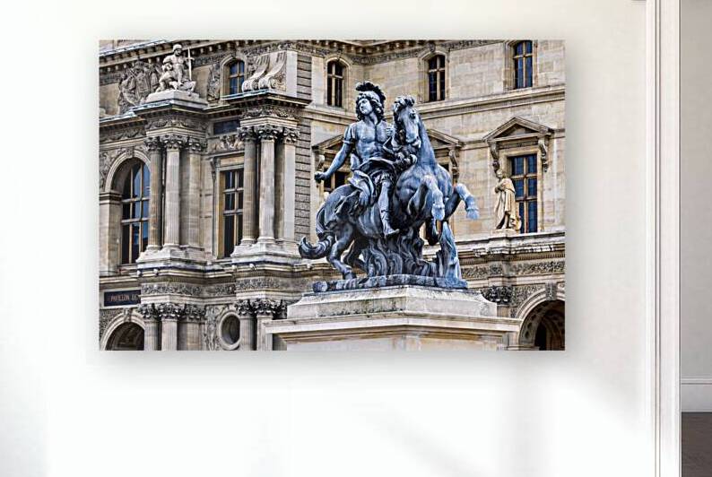 Equestrian Statue of King Louis XIV  by Jerry Fornarotto