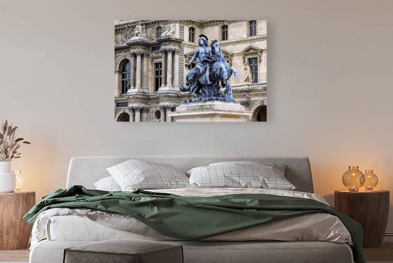 Equestrian Statue of King Louis XIV  by Jerry Fornarotto