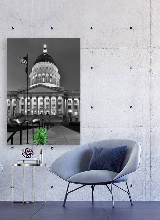 Utah State Capitol by Jerry Fornarotto