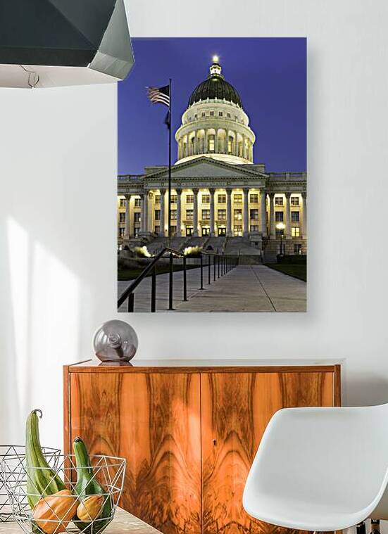 Utah State Capitol by Jerry Fornarotto