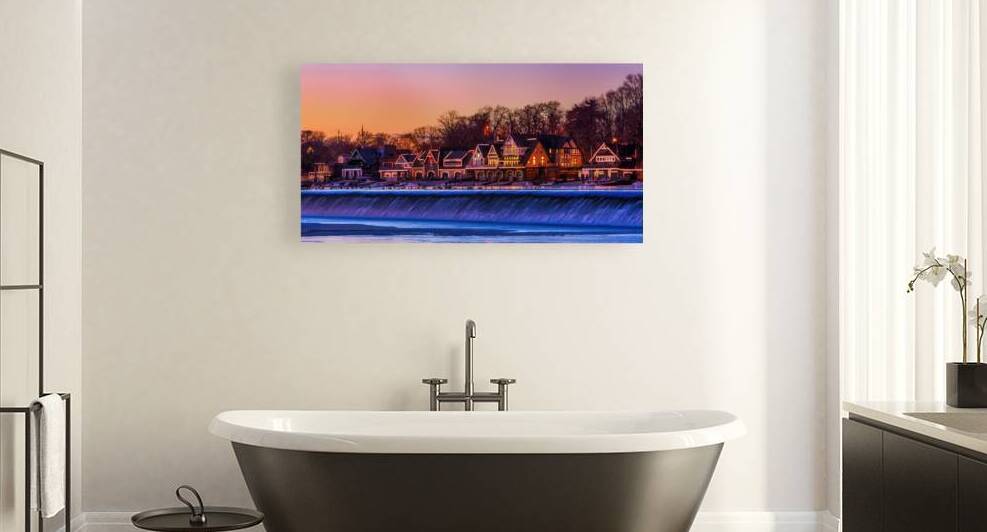 Boathouse Row Sunset by Jerry Fornarotto