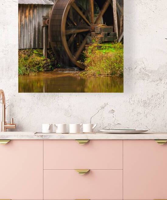 Historic Mabry Mill Waterwheel by Jerry Fornarotto