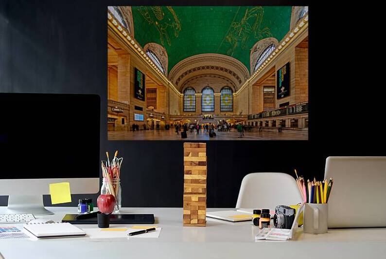 Grand Central Terminal Interior 1 by Jerry Fornarotto