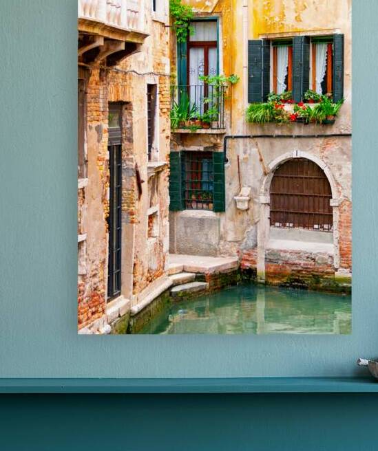Charming Venetian Canal Scene by Jerry Fornarotto