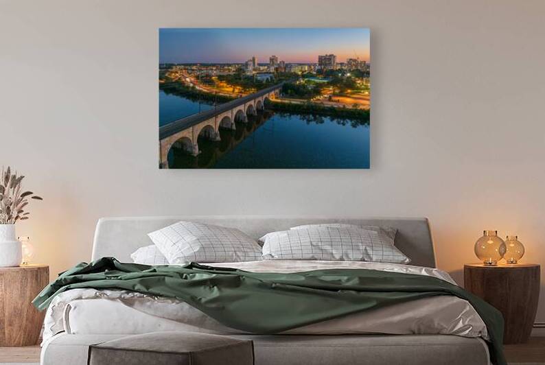 Raritan River Rail Bridge 4424b by Jerry Fornarotto
