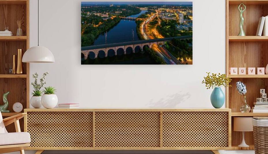 Raritan River Crossings by Jerry Fornarotto
