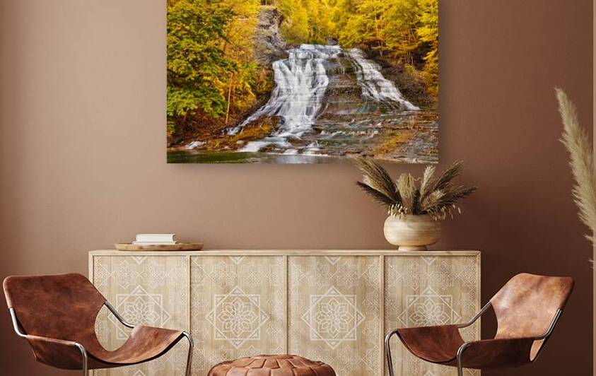 Buttermilk Falls by Jerry Fornarotto
