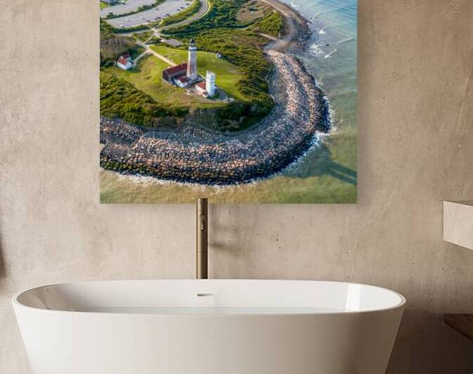 Montauk Lighthouse Park by Jerry Fornarotto