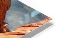 The Wave with Reflection HD Metal print