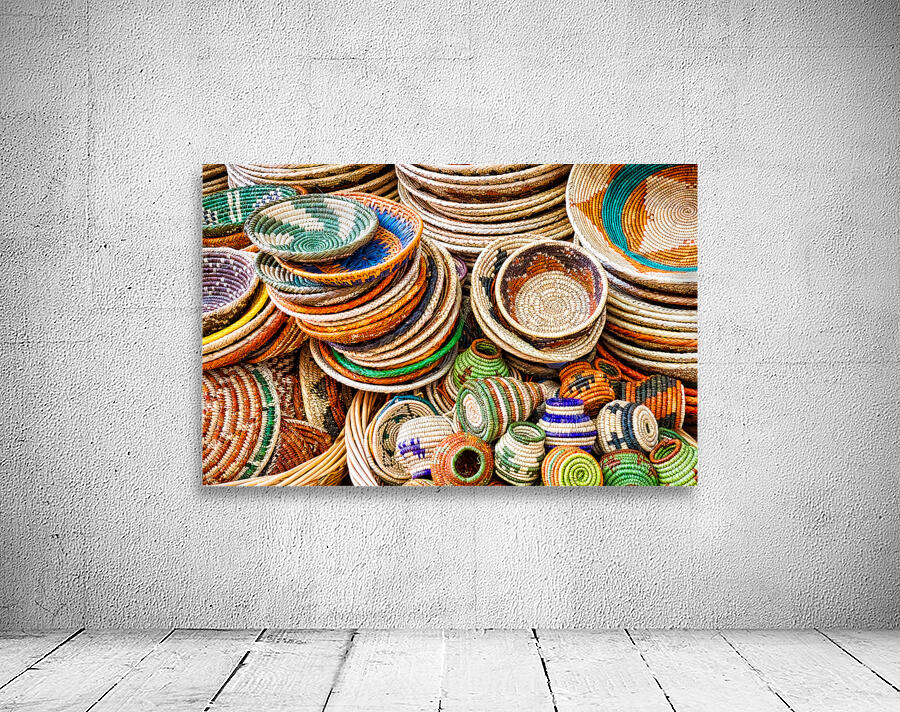 Santa Fe Baskets Wall Preview