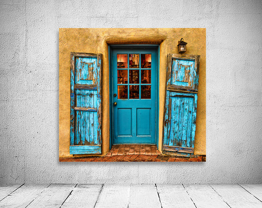 Santa Fe Turquois Door Wall Preview