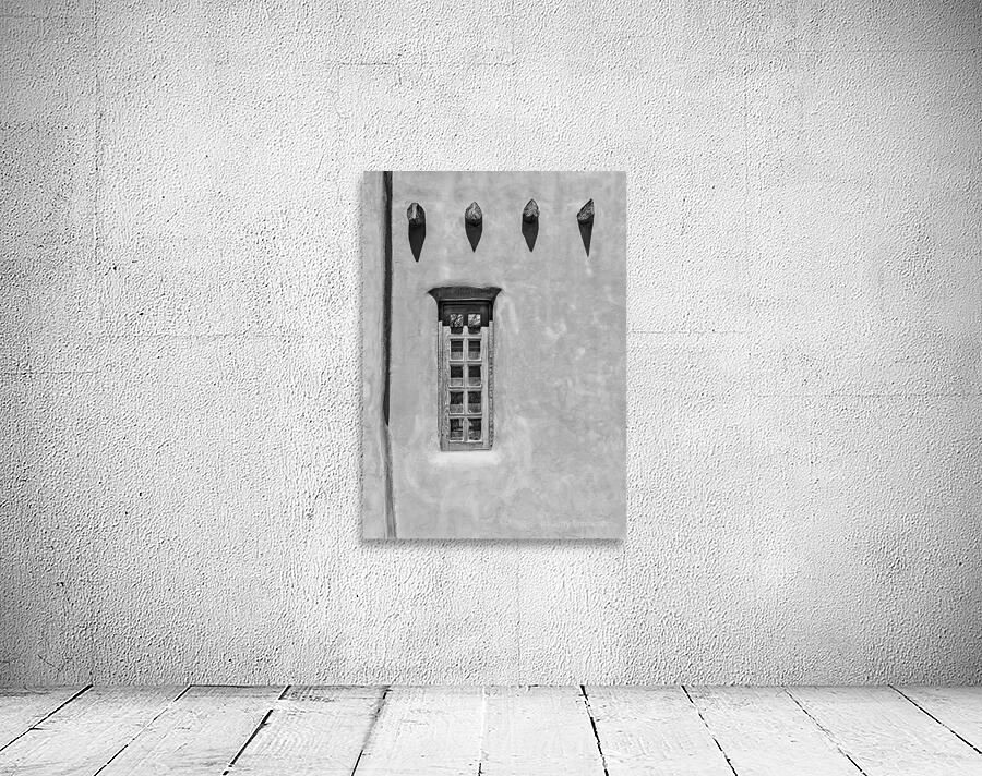 Window and Vigas B W Wall Preview