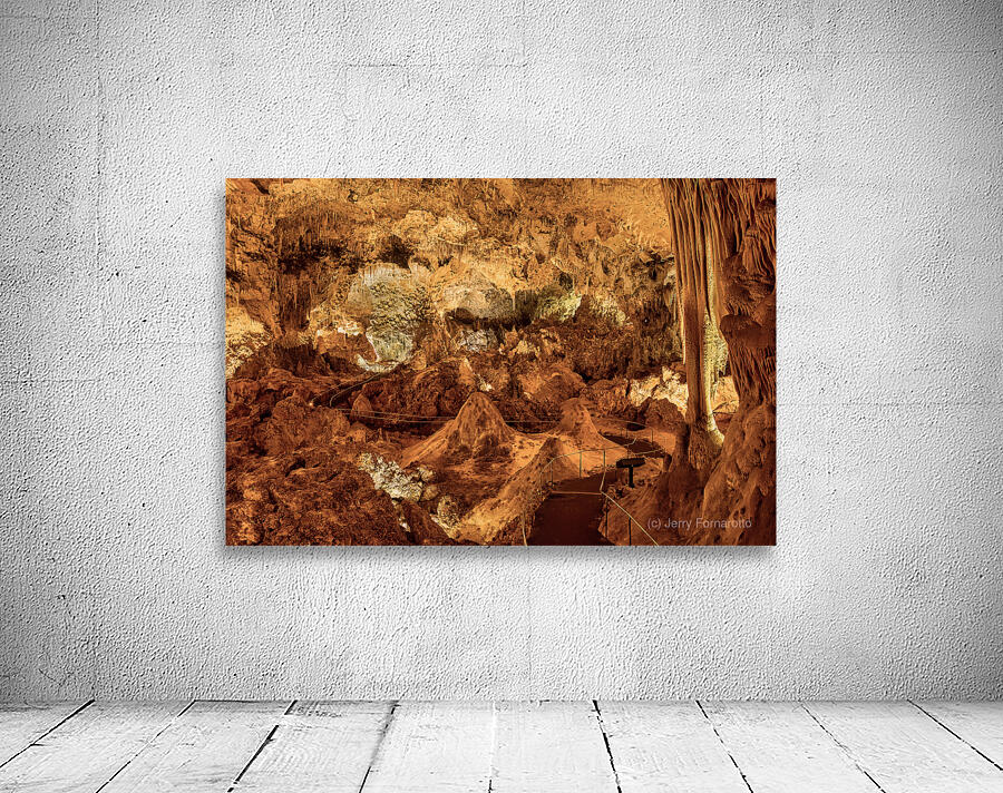 Subterranean Path Carlsbad Caverns Wall Preview