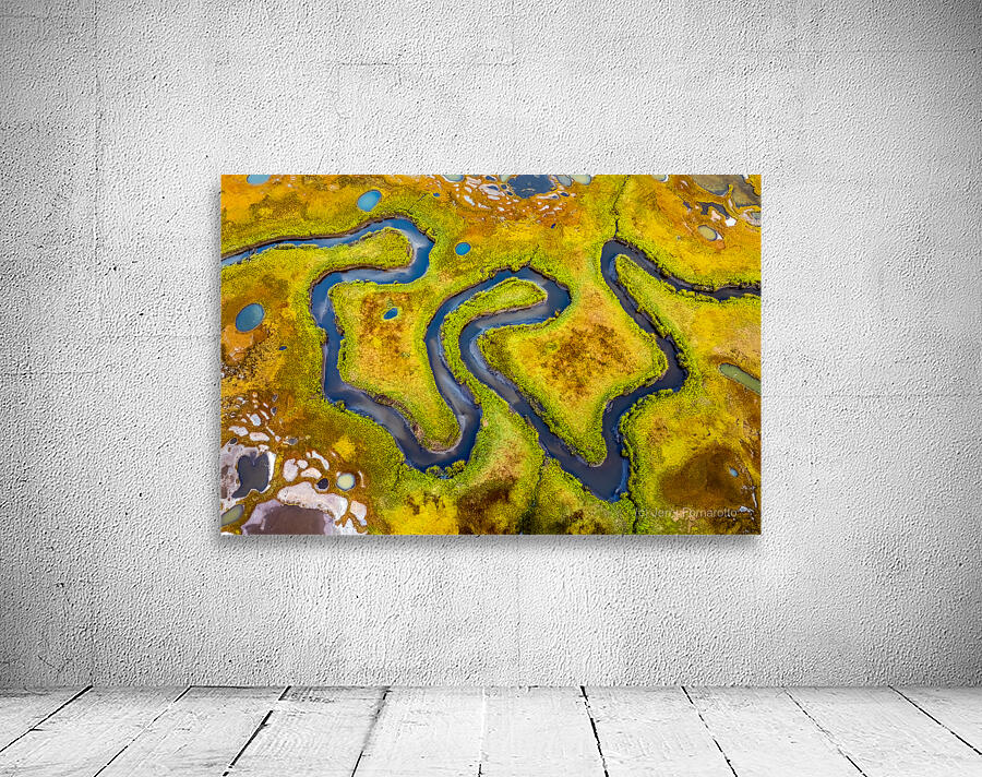 Meandering Stream Wall Preview