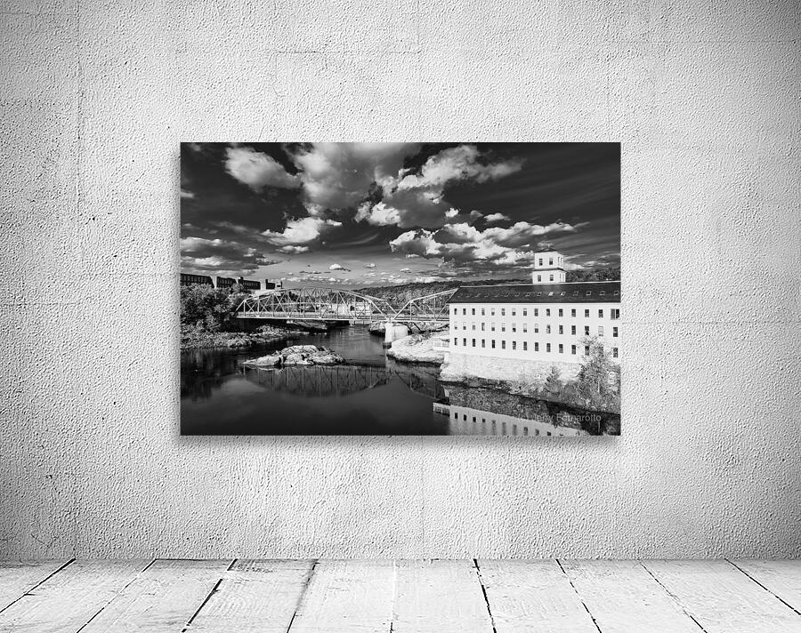 Bowdoin Mill B W Wall Preview